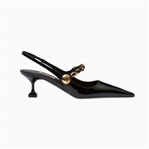 Miu Miu 55MM Patent Leather Multi